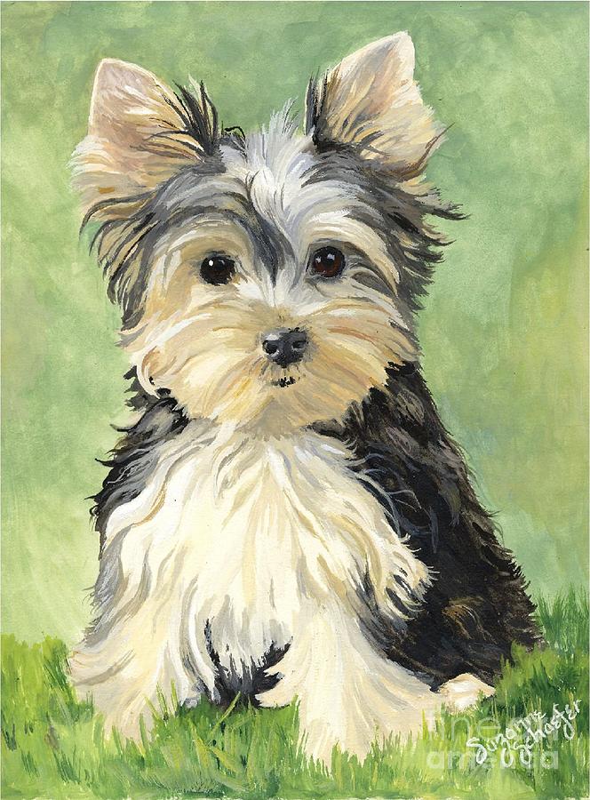 Moxie Roxie Painting by Suzanne Schaefer