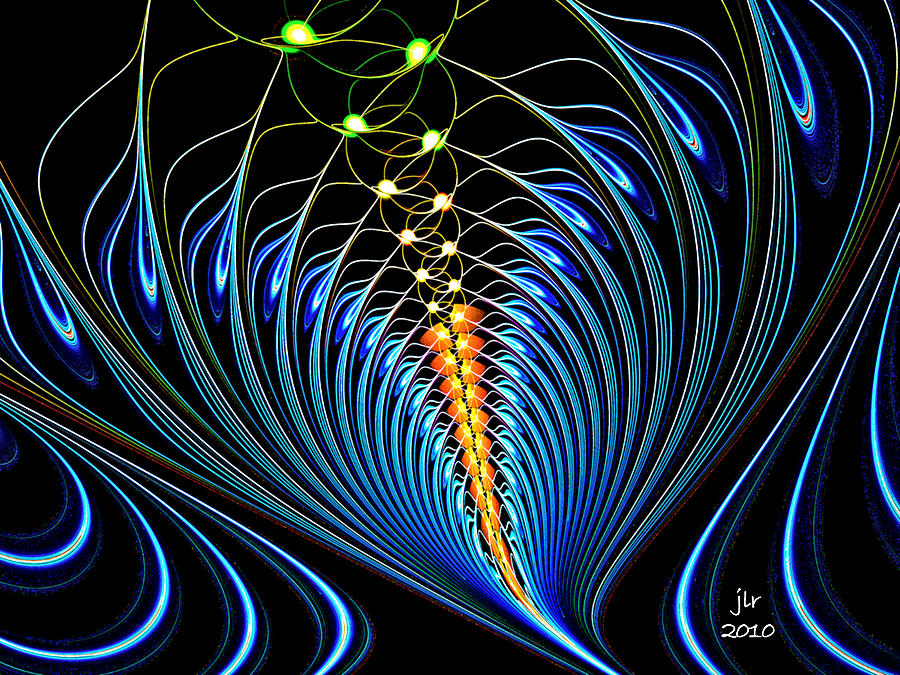 Fractal Digital Art - Mozambique by Janet Russell Fractal Digital Art - Mozambique by Janet Russell