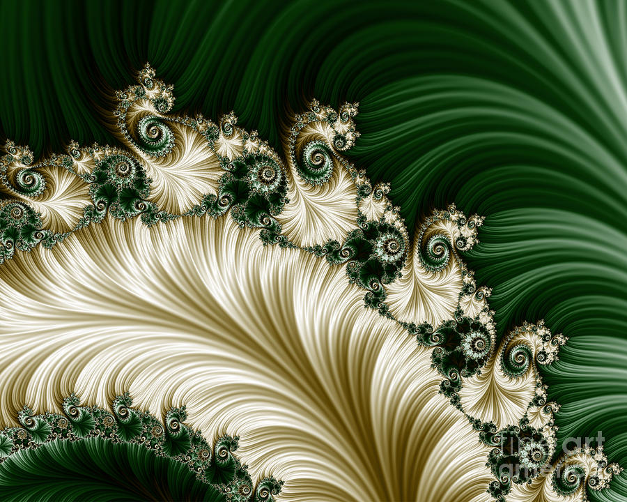 Mozarts Feathers - Horizontal Digital Art