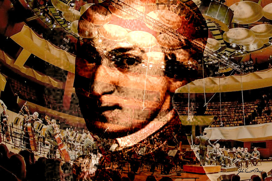 Mozart Hears Mozart  Digital Art by John Vincent Palozzi