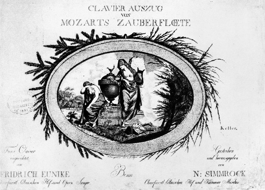 Mozart Magic Flute, 1793 Painting by Granger