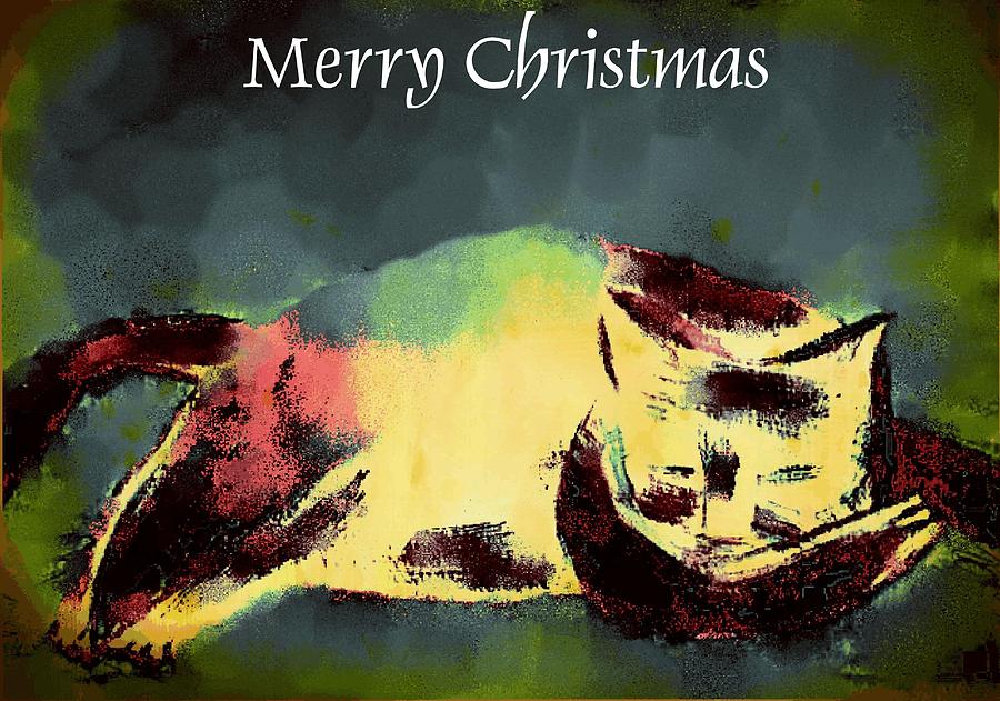 MPrints - Christmas Cheer 18 Mixed Media by M Stuart