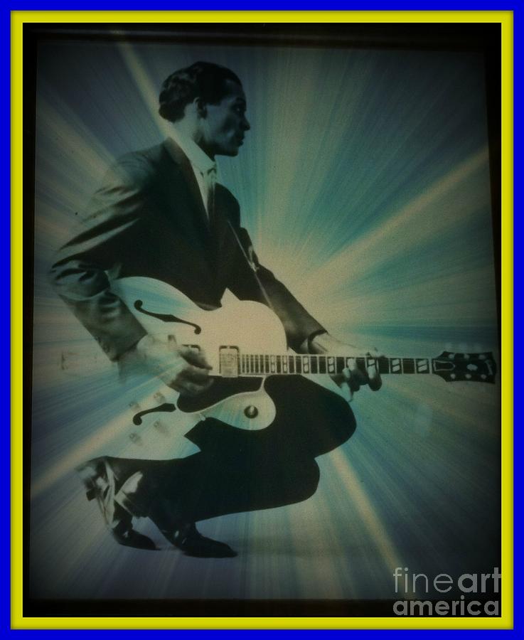 Mr. Chuck Berry Blueberry Hill Style Photograph by Kelly Awad
