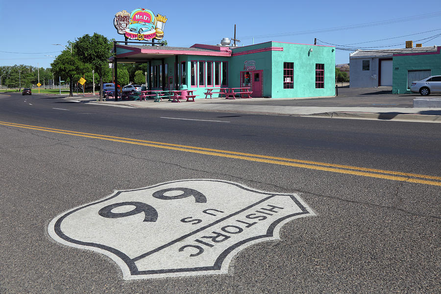 Mr. Ds Diner Route 66 Photograph by Rainer Grosskopf Mr. Ds Diner Route 66 Photograph by Rainer Grosskopf