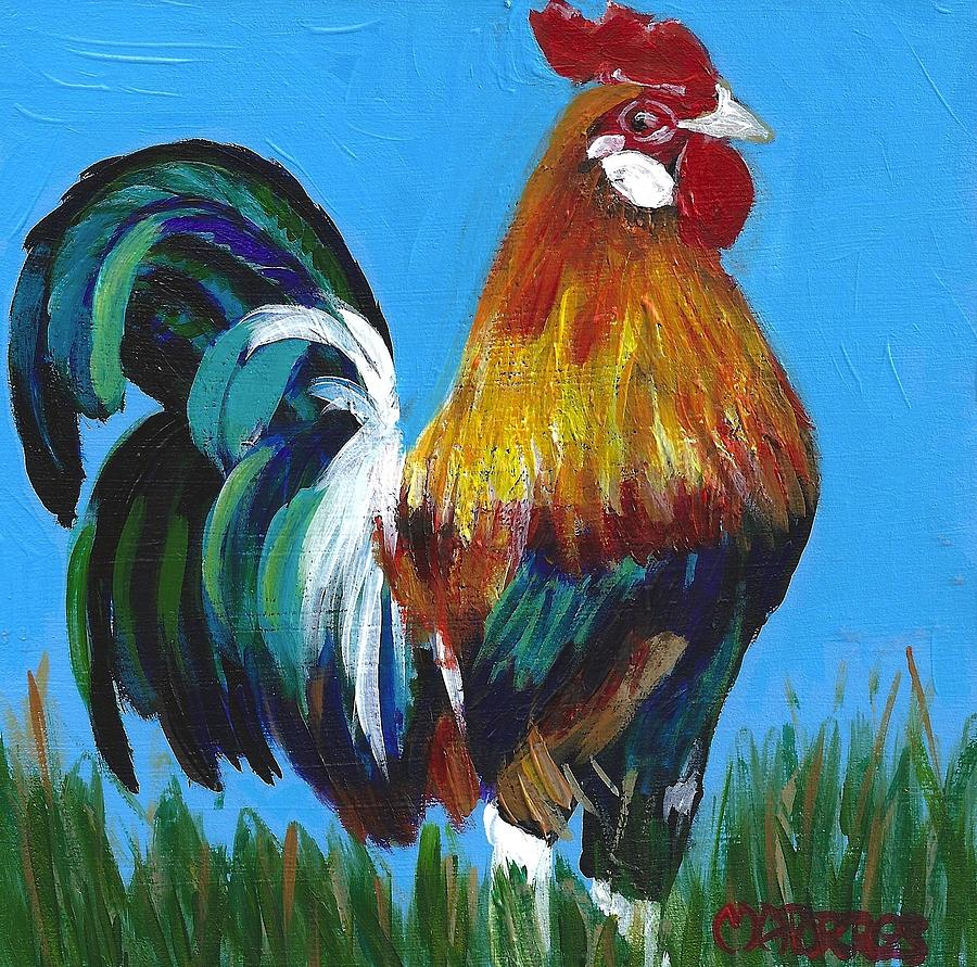 Farm Animals Painting - Mr. Elegance by Melissa Torres