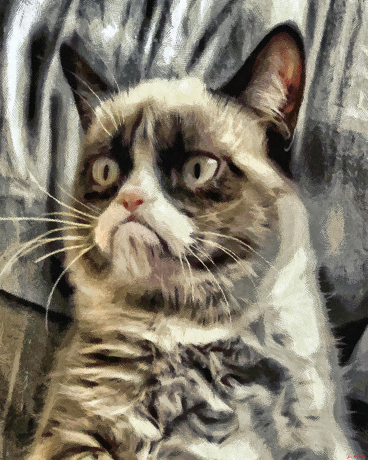 Mr Grumpy Painting by Joe Misrasi