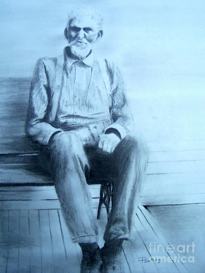 Mr. Higgs Drawing by Mary Lynne Powers