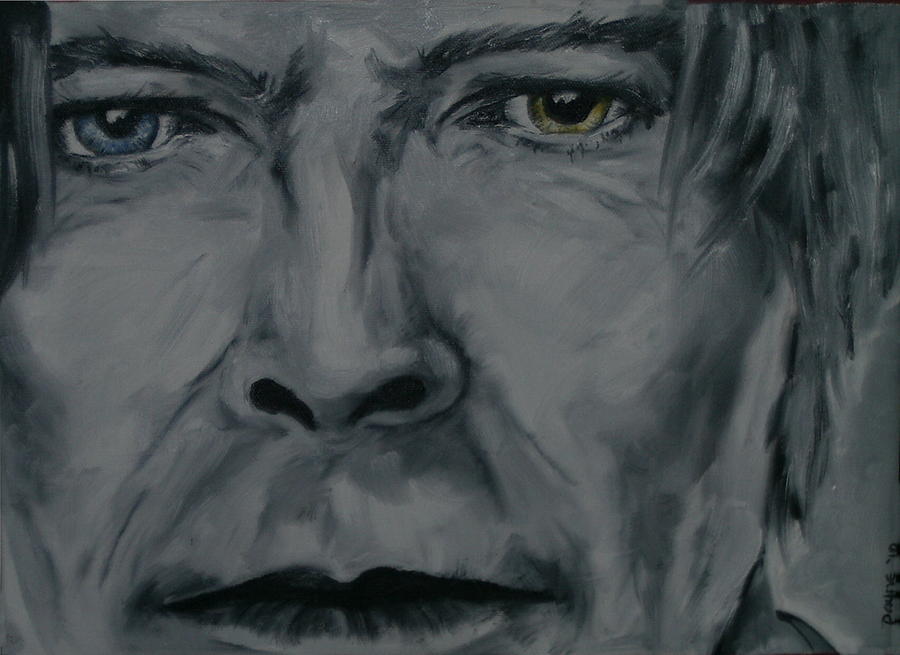 David Bowie Painting - Mr. Jones by Deana Smith