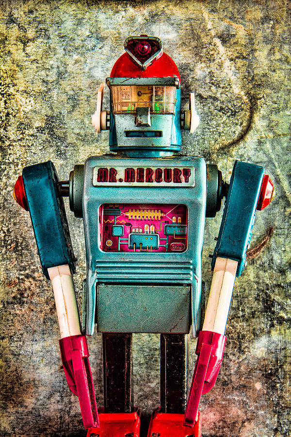 Mr. Mercury Robot Photograph by Steven Bateson