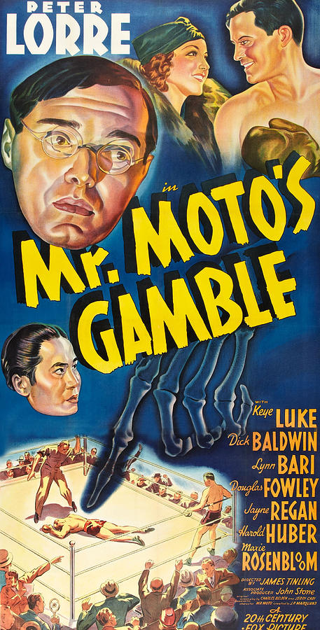 Movie Photograph - Mr. Motos Gamble, Top L-r Peter Lorre by Everett