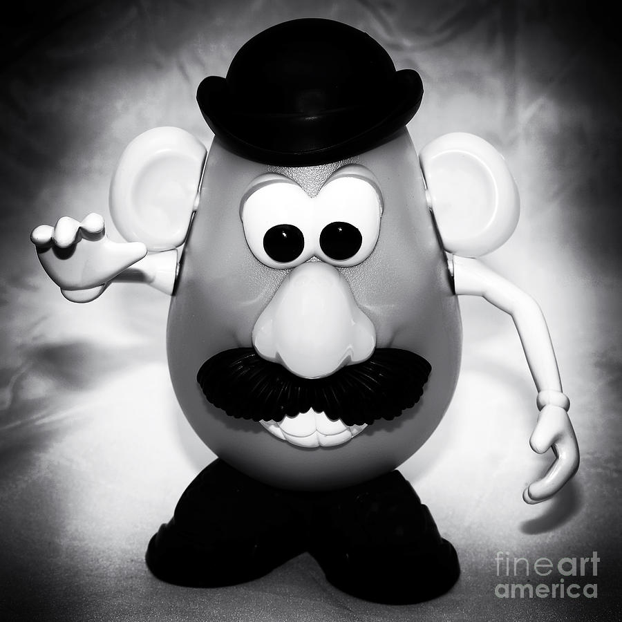 Mr. Potato Head Portrait Photograph by John Rizzuto