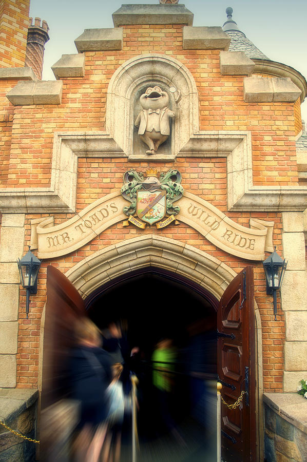 Mr Toads Wild Ride Fantasyland Disneyland Photograph by Thomas Woolworth