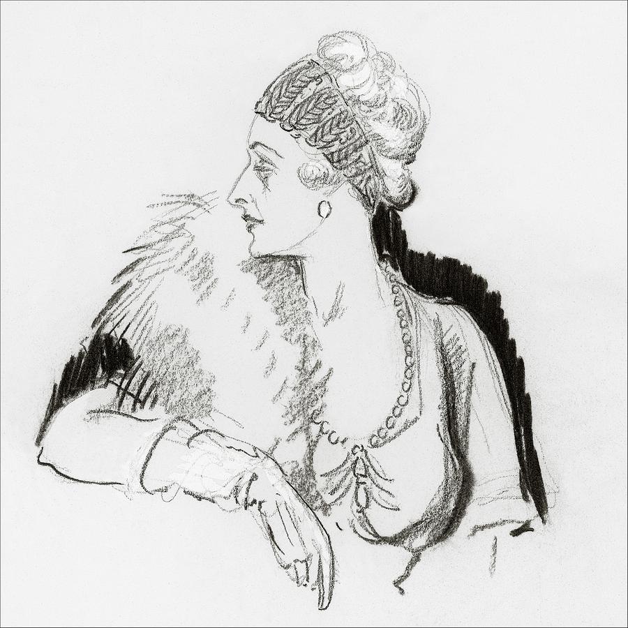 Mrs. Cornelius Vanderbilt Digital Art by Porter Woodruff Mrs. Cornelius Vanderbilt Digital Art by Porter Woodruff