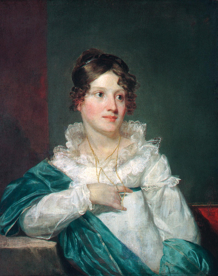 Mrs. Daniel DeSaussure Bacot Painting by Samuel Finley Breese Morse
