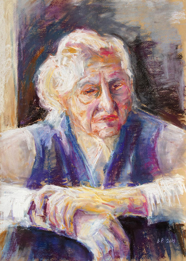 Mrs K. Remembering Painting by Barbara Pommerenke