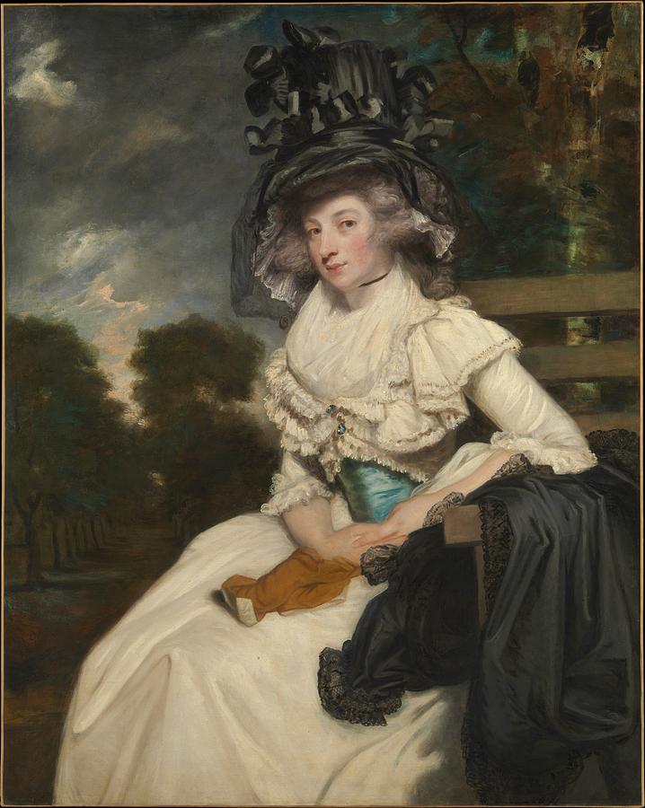 Reynolds Painting - Mrs. Lewis Thomas Watson Mary Elizabeth by Sir Joshua Reynolds