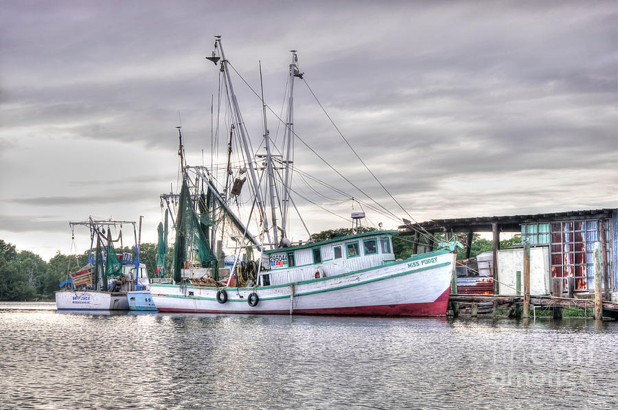 Mrs Pudgy Shrimp Docks Photograph by Scott Hansen