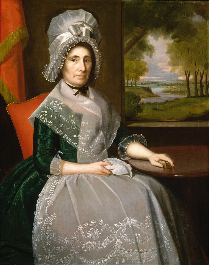 Mrs Richard Alsop Painting by Ralph Earl