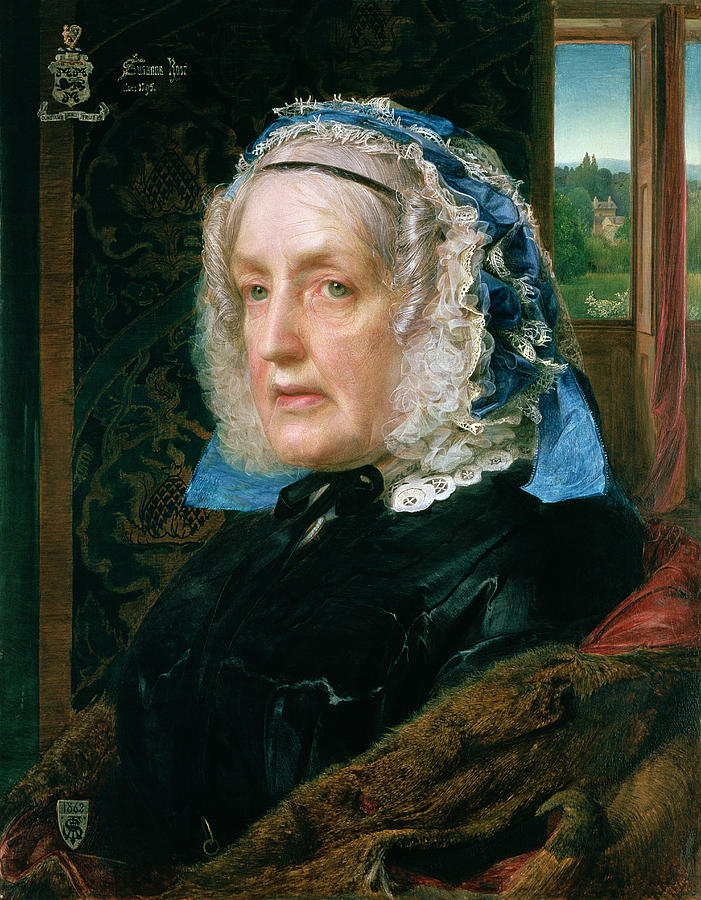 Mrs. Rose Photograph by Anthony Frederick Augustus Sandys
