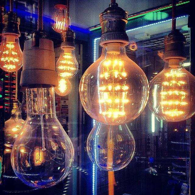 Saw Photograph - Más Luz #lights #see #saw  #madrid by Anabelle Perez