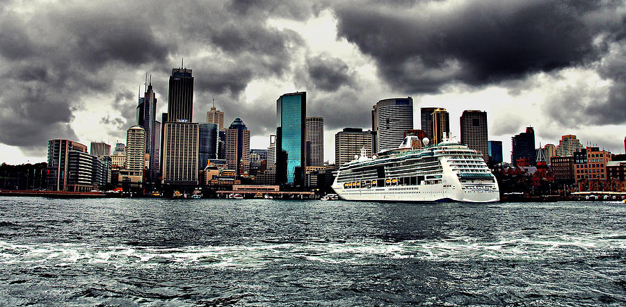 MS Radiance of the Seas at Circular Quay Photograph by Andrei SKY