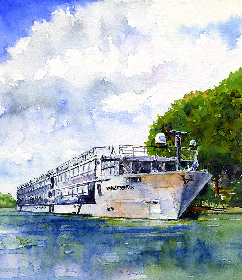 MS River Splendor Painting by John D Benson