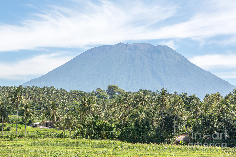 Mt Agung Photograph by Didier Marti