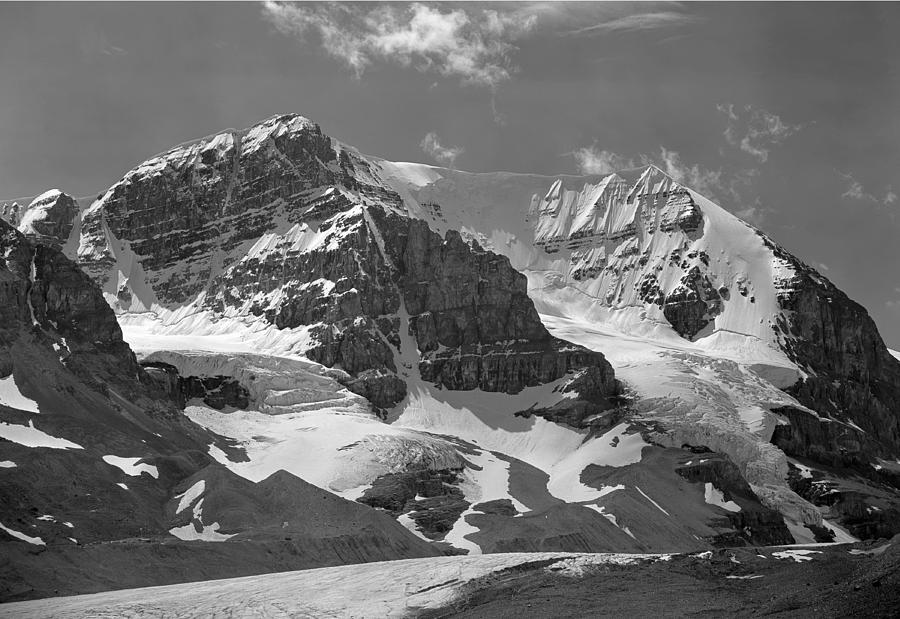 103779-BW-Mt. Andromeda 2 BW Photograph by Ed  Cooper Photography