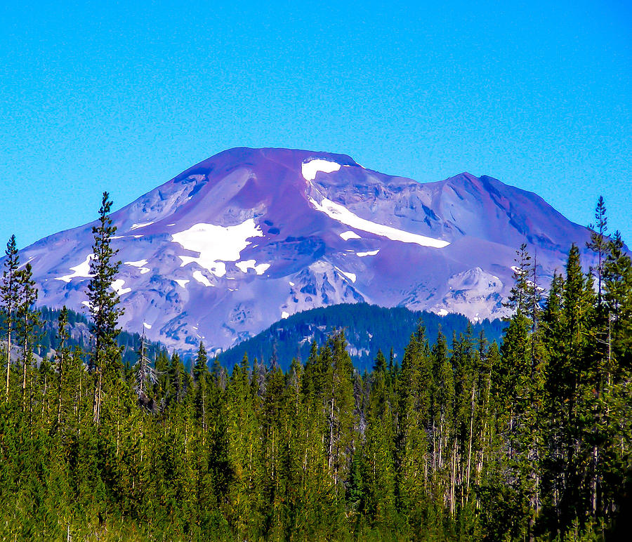 Mt. Bachelor In Bend Oregon Photograph by Kelly Mac Neill