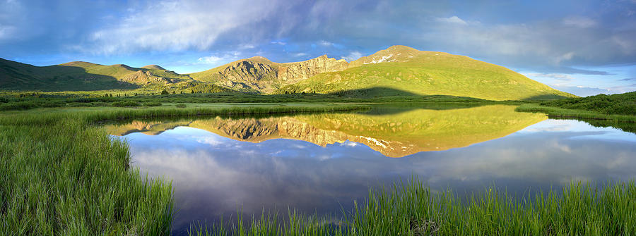 Mt Bierstadt From Guanella Pass Colorado Photograph by Tim Fitzharris