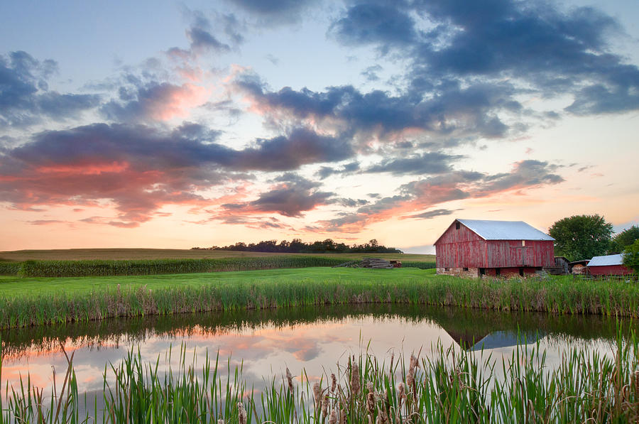 Mt. Carmel Barn Photograph by Chuck Robinson - Fine Art America