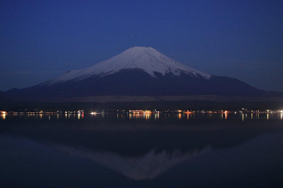Mt. Fuji Before Dawn Photograph by Jun Okada