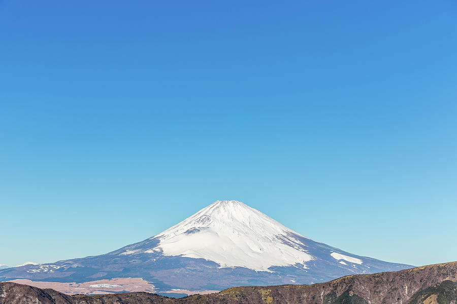 Mt Fuji In Winter Photograph by Benoist Sebire