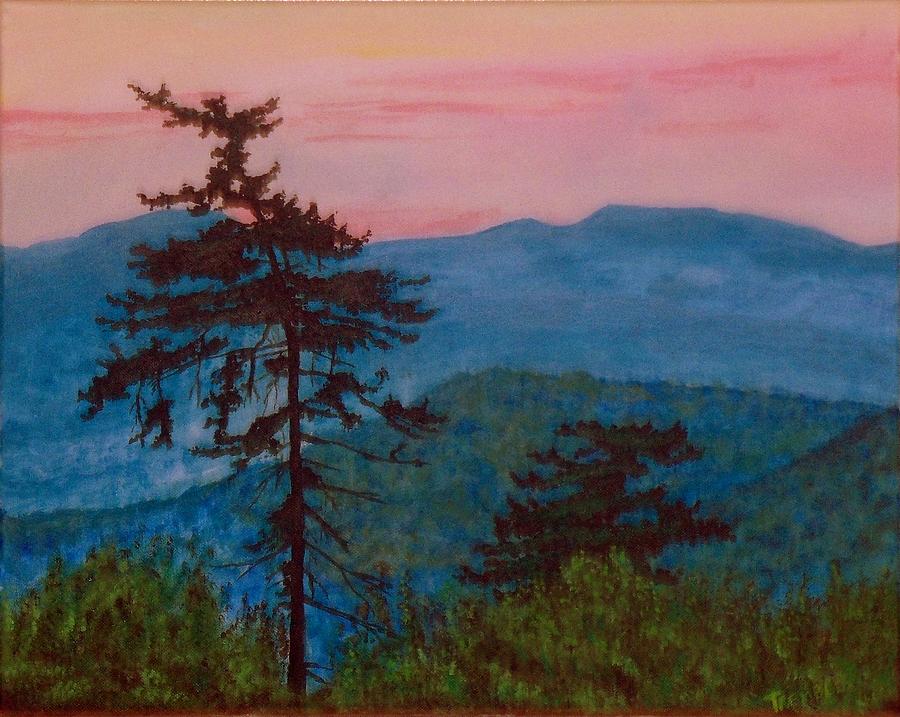 Sunset Painting - Mt. Greylock by William Tremble