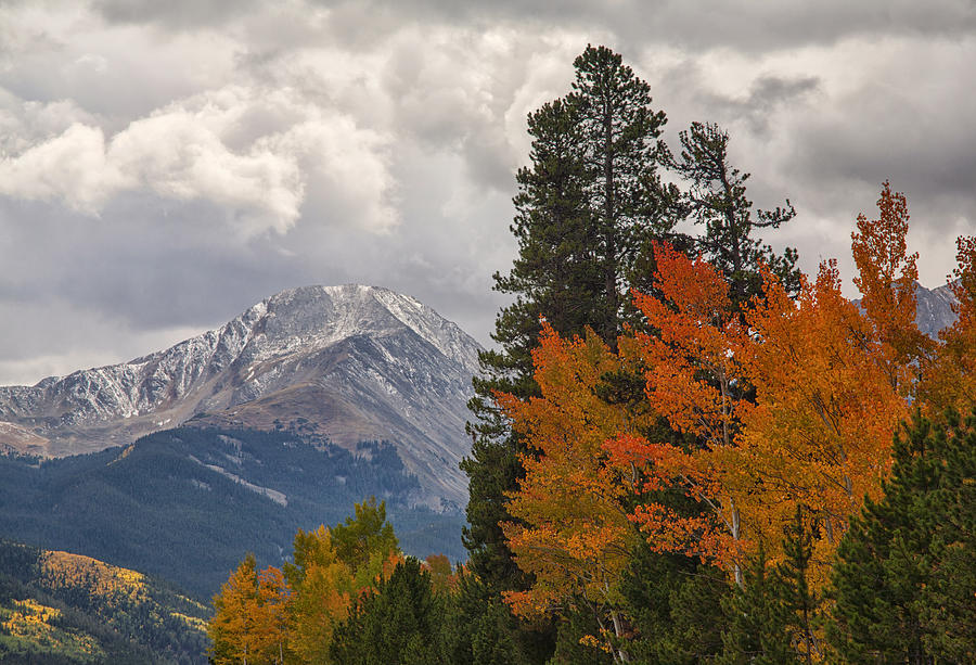 Mt. Hope and Fall Photograph by Morris McClung