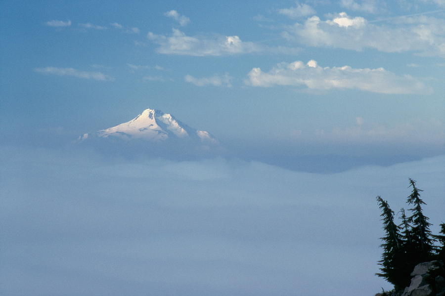 Mt. Jefferson Photograph by Ken Dietz