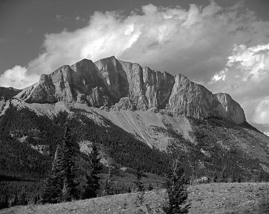 1M3215-Mt. John Laurie or Yamnuska Photograph by Ed  Cooper Photography