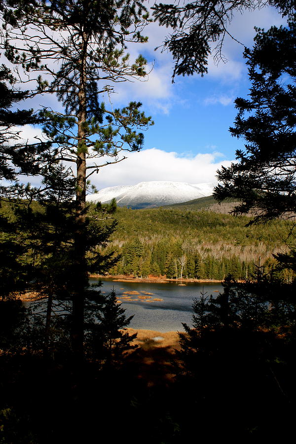 Mt Katahdin In The Fall Photograph by Charles G Cormier - Fine Art America