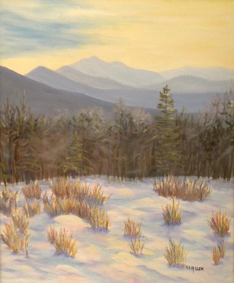 Mt. Lafayette From Jefferson Painting