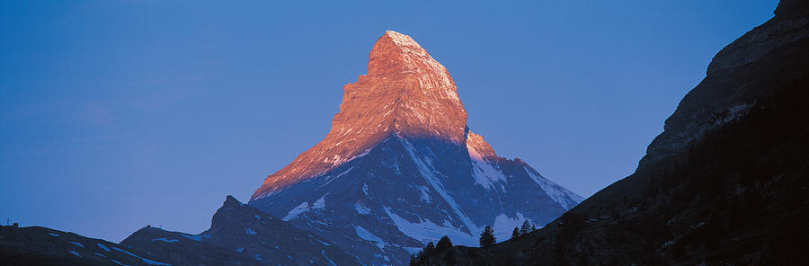 Mountain Photograph - Mt Matterhorn Zermatt Switzerland by Panoramic Images
