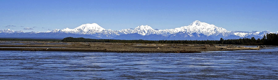 Alaska Range Photograph by Kyle Lavey