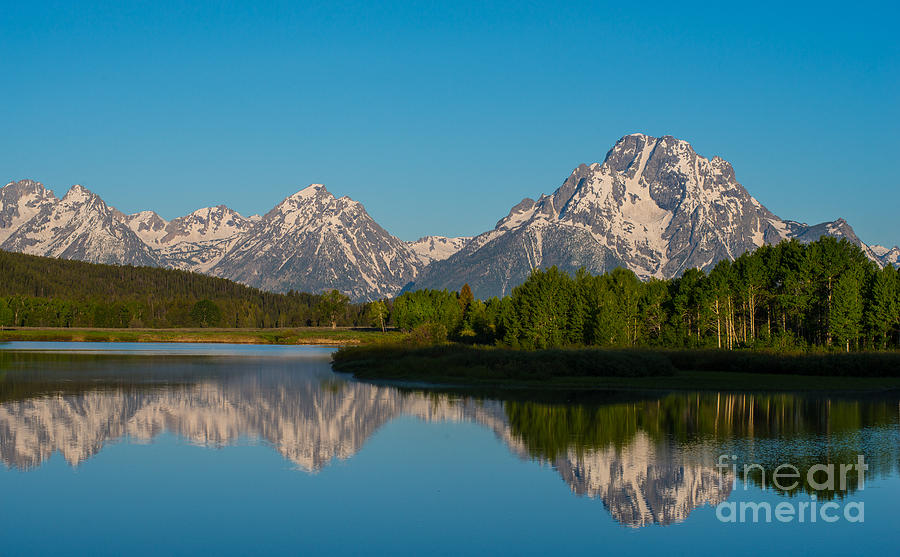 Mt. Moran Sunrise Photograph by Brad Schwarm | Fine Art America