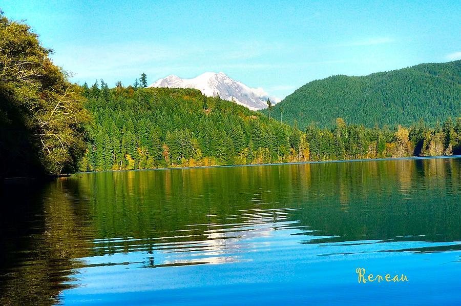 Mt. Rainier - Mineral Lake  W A Photograph by A L Sadie Reneau