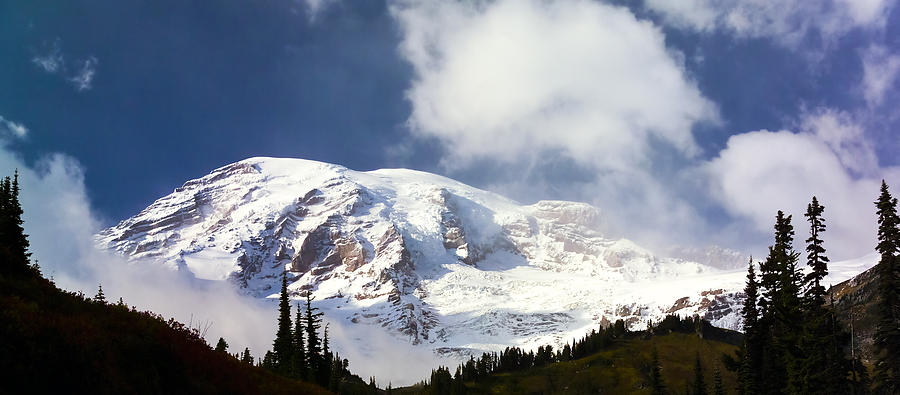 Mt Rainier II Photograph by Greg Reed