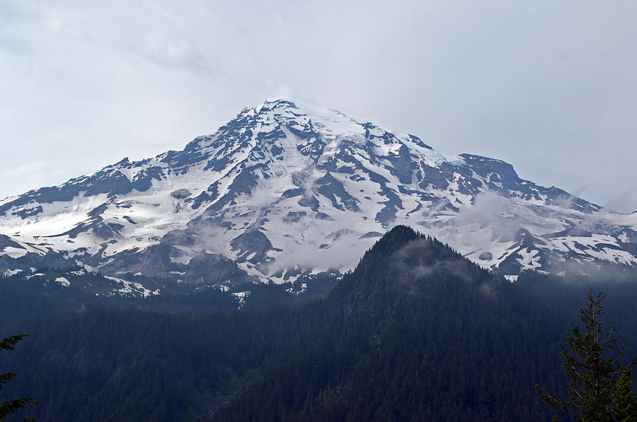 Mt. Rainier  Photograph by Tikvahs Hope