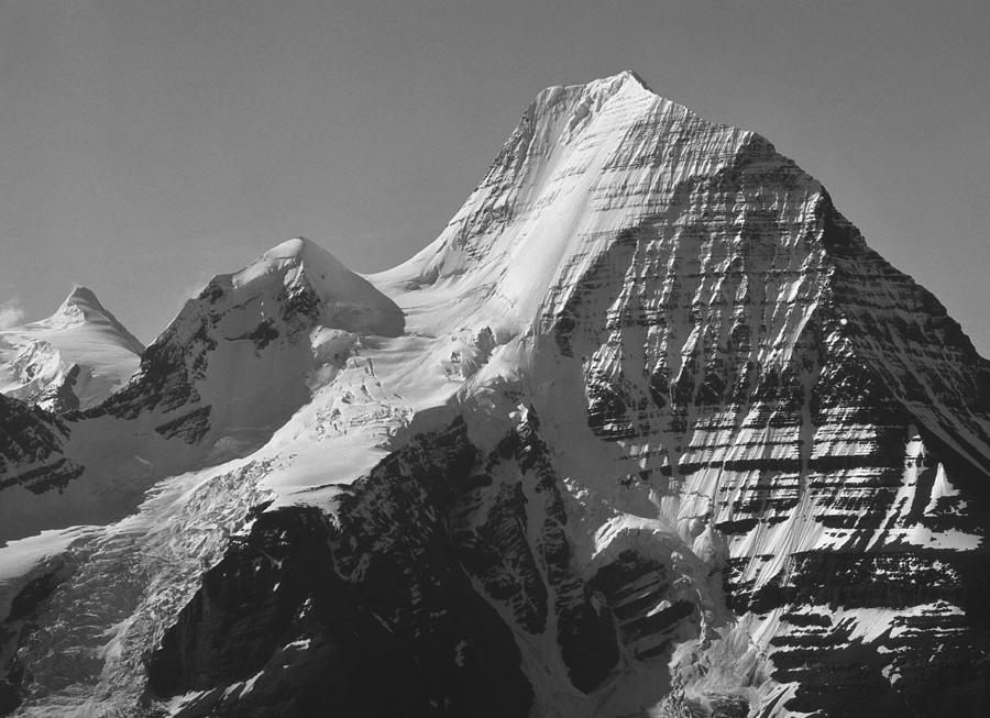 Mt. Robson NE Ice Face Photograph by Ed  Cooper Photography