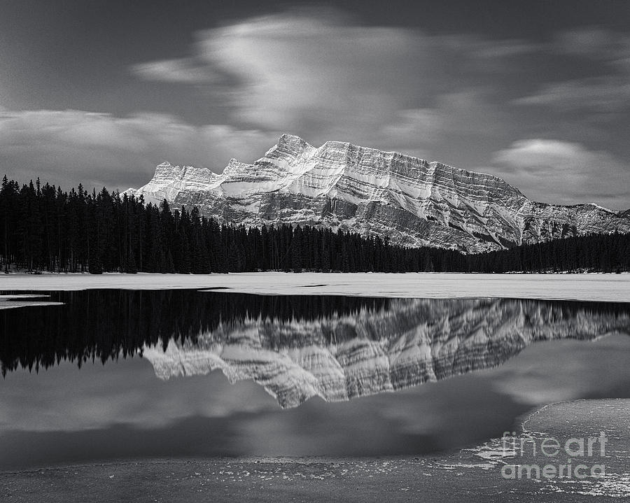 Mt. Rundle Tranquility Photograph by Royce Howland