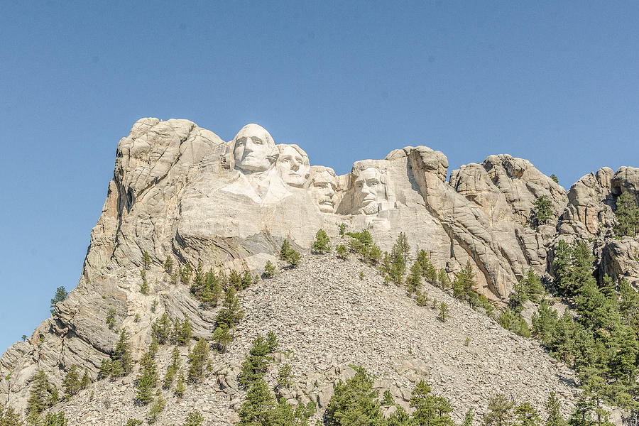 Mt. Rushmore National Memorial Photograph by Greni Graph