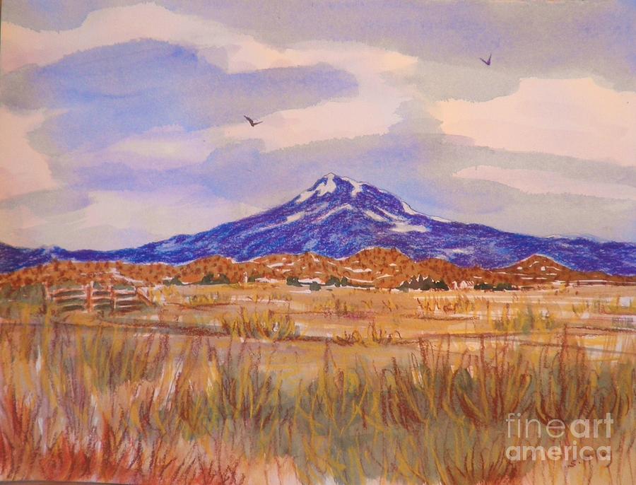 Mt. Shasta Painting by Suzanne McKay