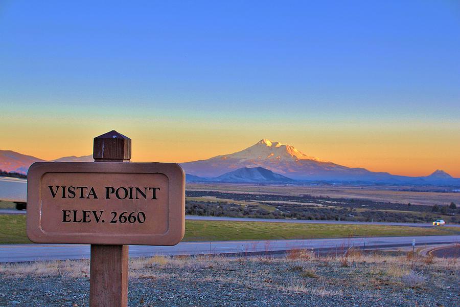 Shasta Photograph - Mt. Shasta by Tony Castle